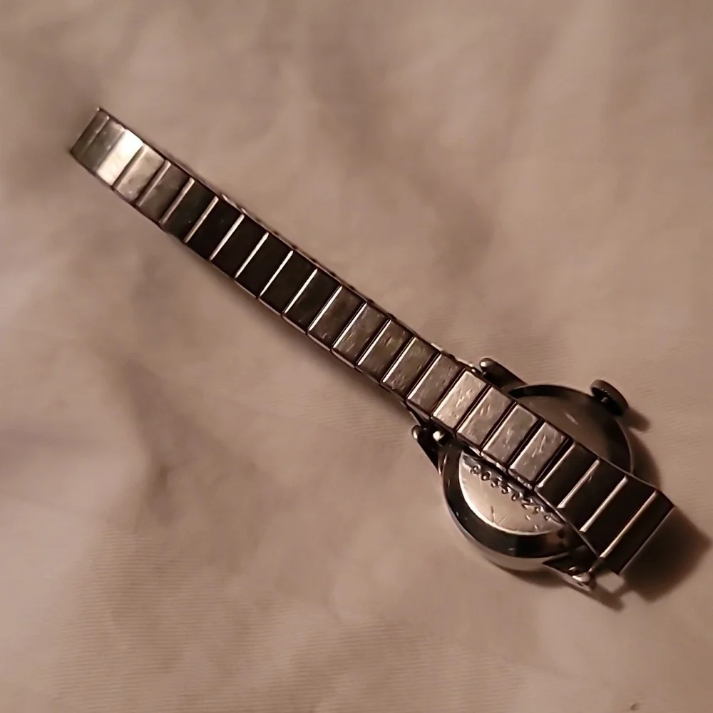 Vintage Girard Perregaux‎ Ladies Silvertone Mechanical Wind-Up Watch Not Working